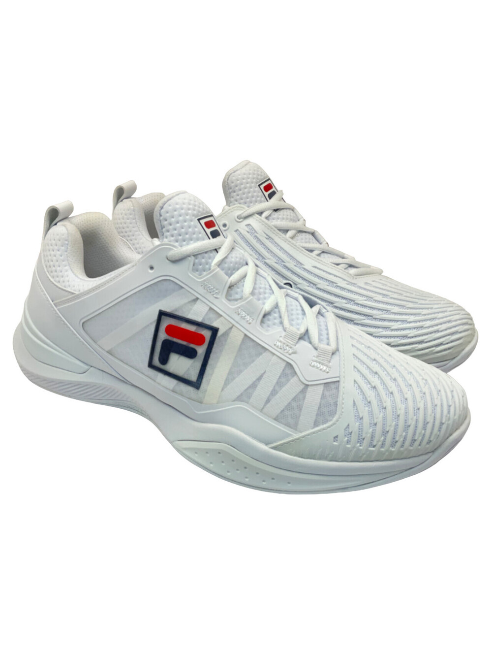 Fila Men's Speedserve Energized Tennis Sneakers 1TM01778-100 White Size 13M